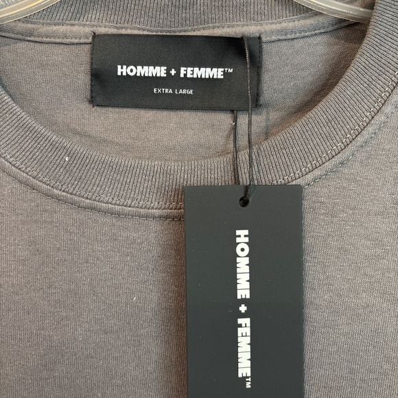 Homme and Femme Skeleton Tee Mens xl - Picture 2 of 3